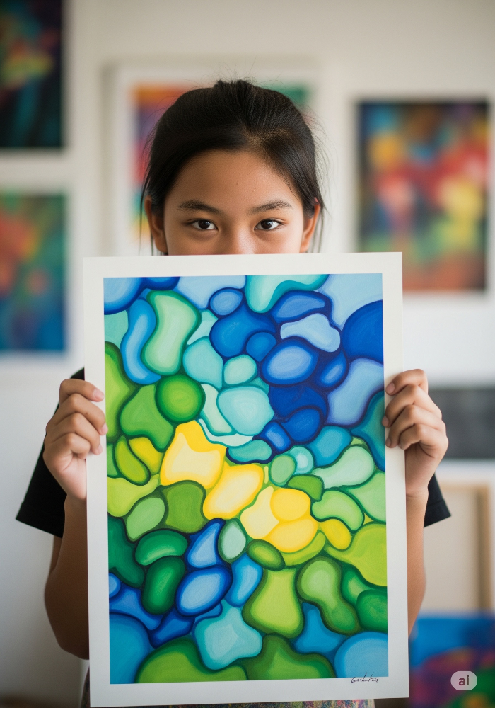 ผลงานน้องปริม อายุ 12 ปี